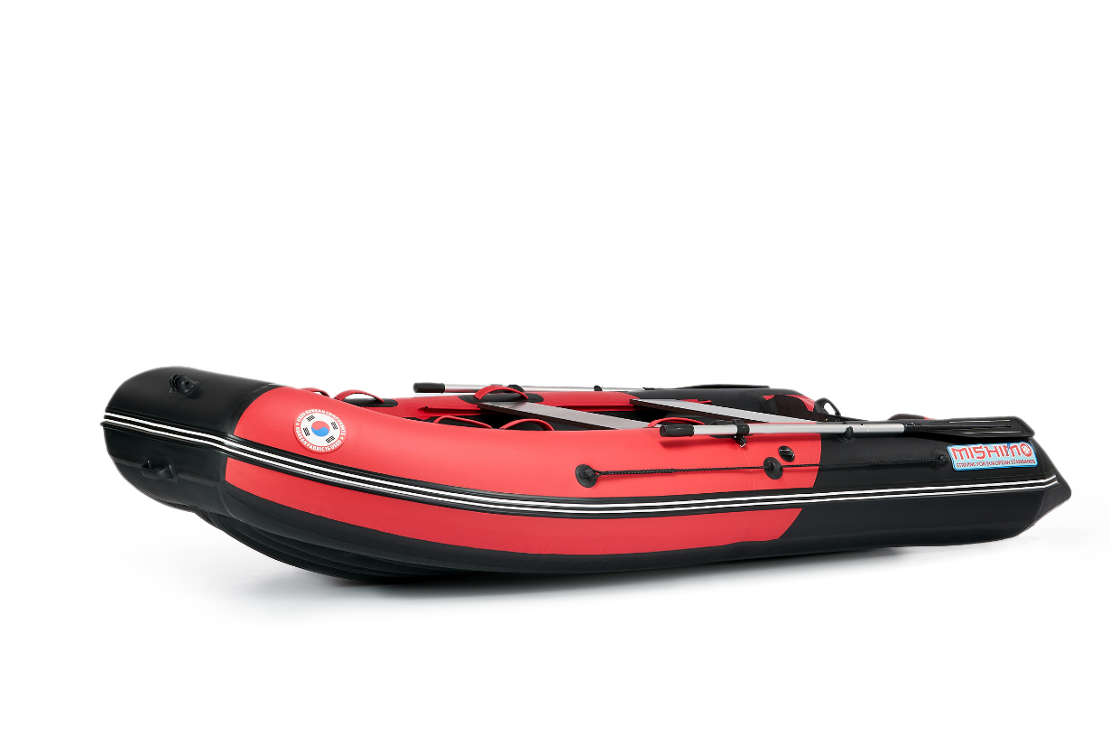 КОМПЛЕКТ ЛОДКА MISHIMO PRO 350 + ЛОДОЧНЫЙ МОТОР MARLIN MP 9.9 (15) AMHS PROLINE в Майкопе