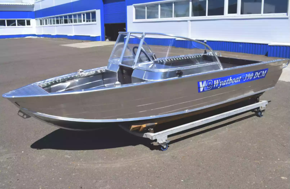Алюминиевая лодка Wyatboat-390 DCM в Майкопе