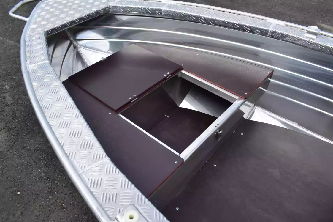 Алюминиевая лодка Wyatboat-390Р Увеличенный борт в Майкопе