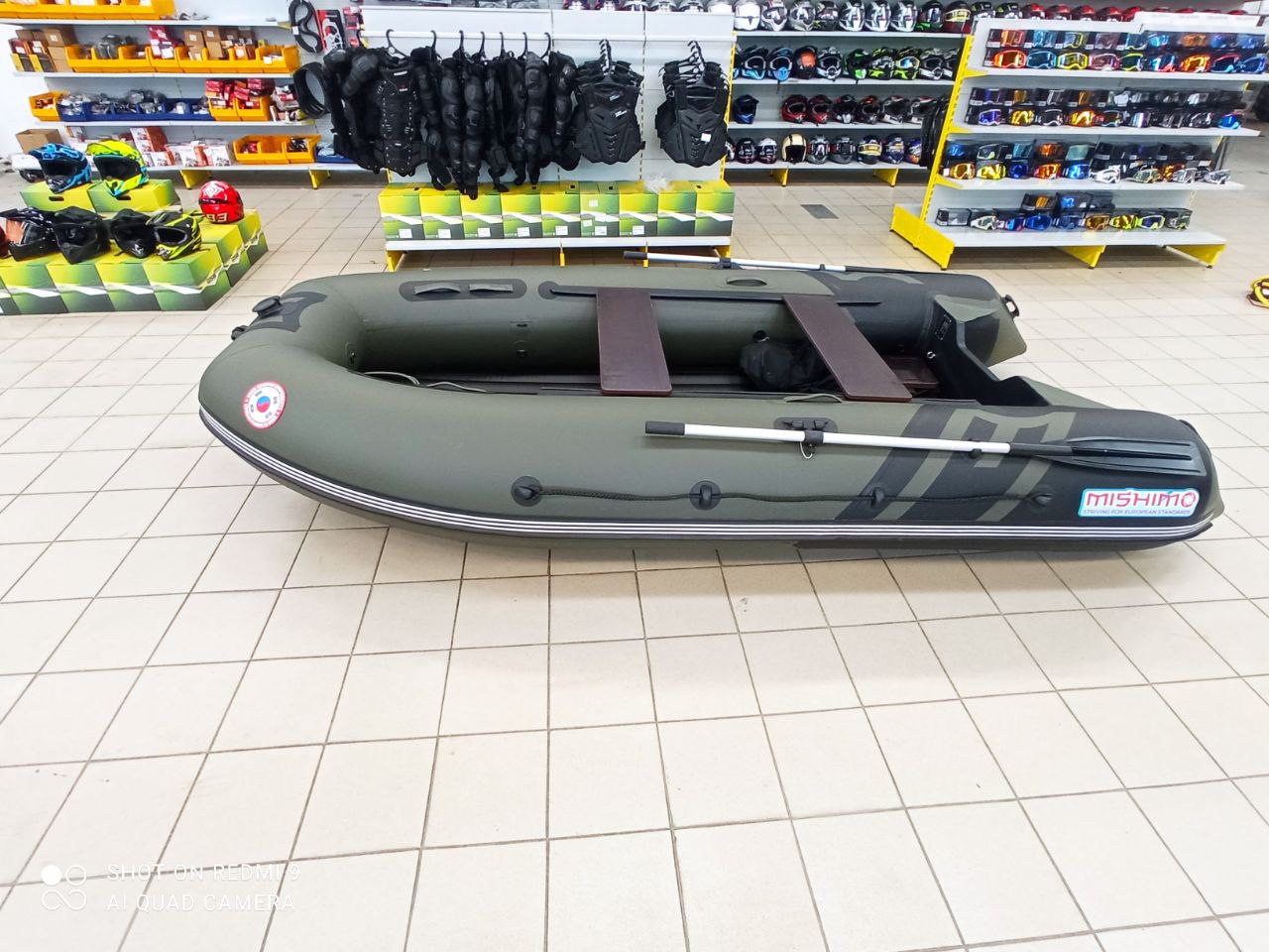 Лодка MISHIMO RIVER JET 410 под водомет в Майкопе