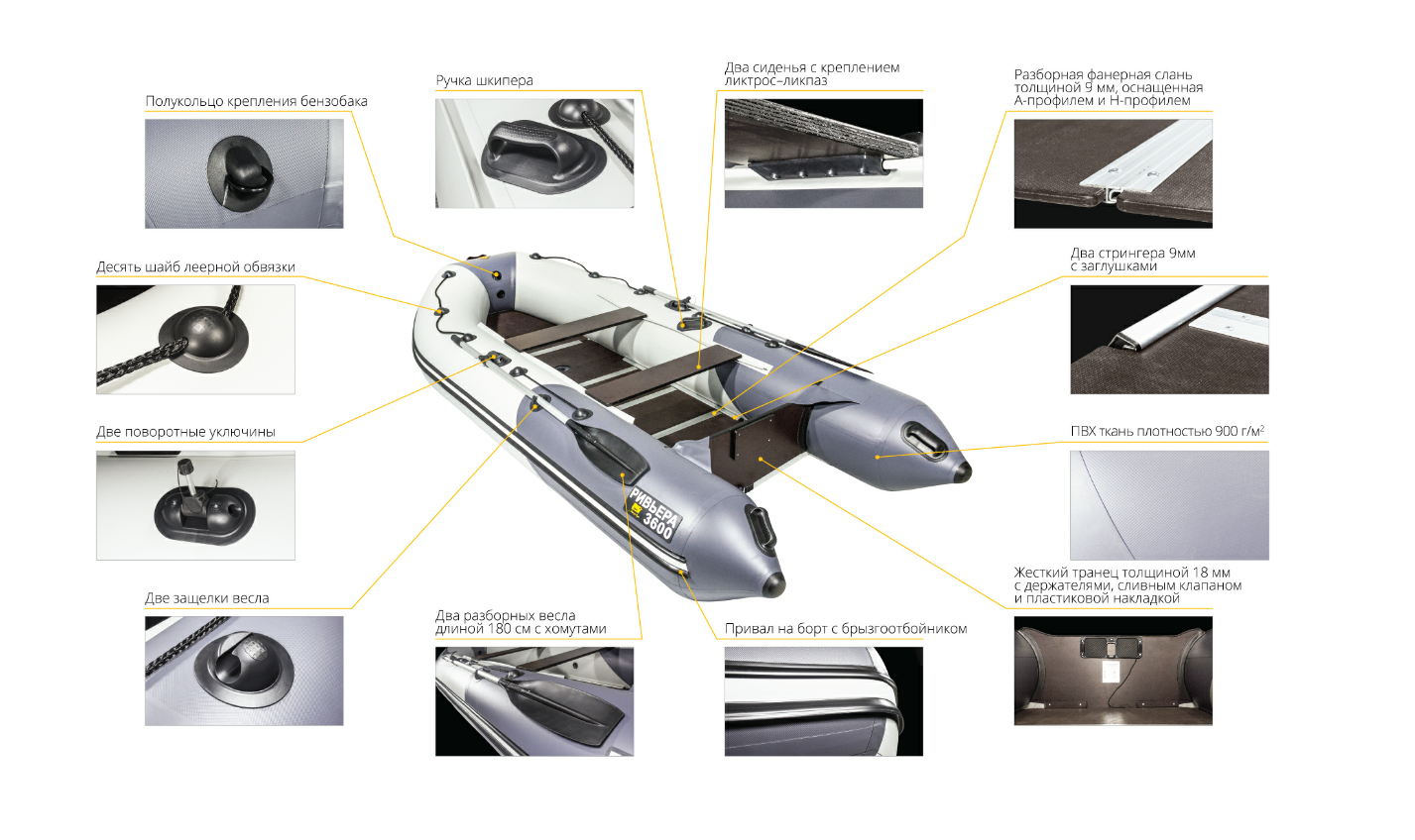 Лодка Ривьера Компакт 2900 СК в Майкопе