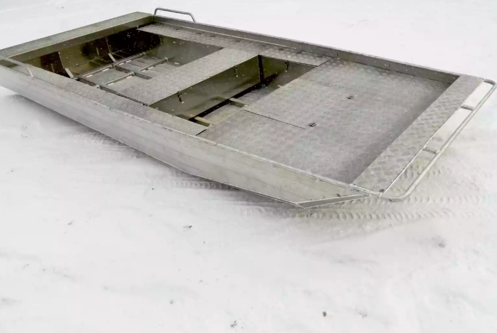 Алюминиевая лодка Wyatboat-390 Jonboat в Майкопе