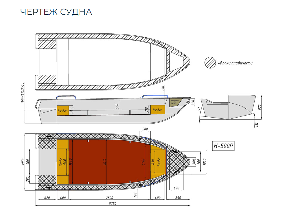 Алюминиевая лодка Неман-500 P в Майкопе