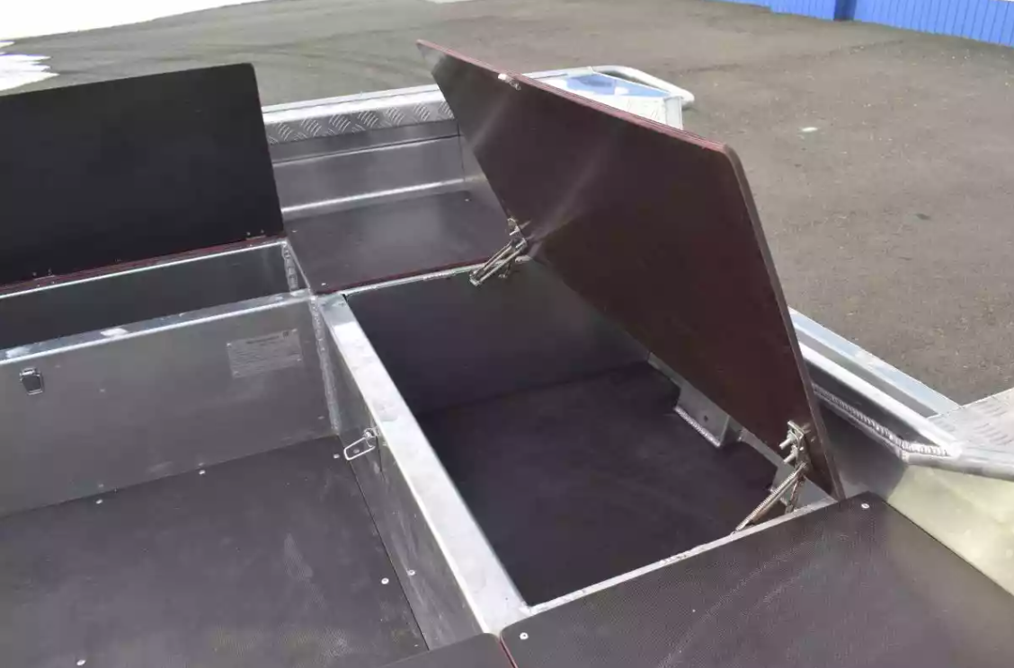 Алюминиевая лодка Wyatboat-490 Jonboat в Майкопе