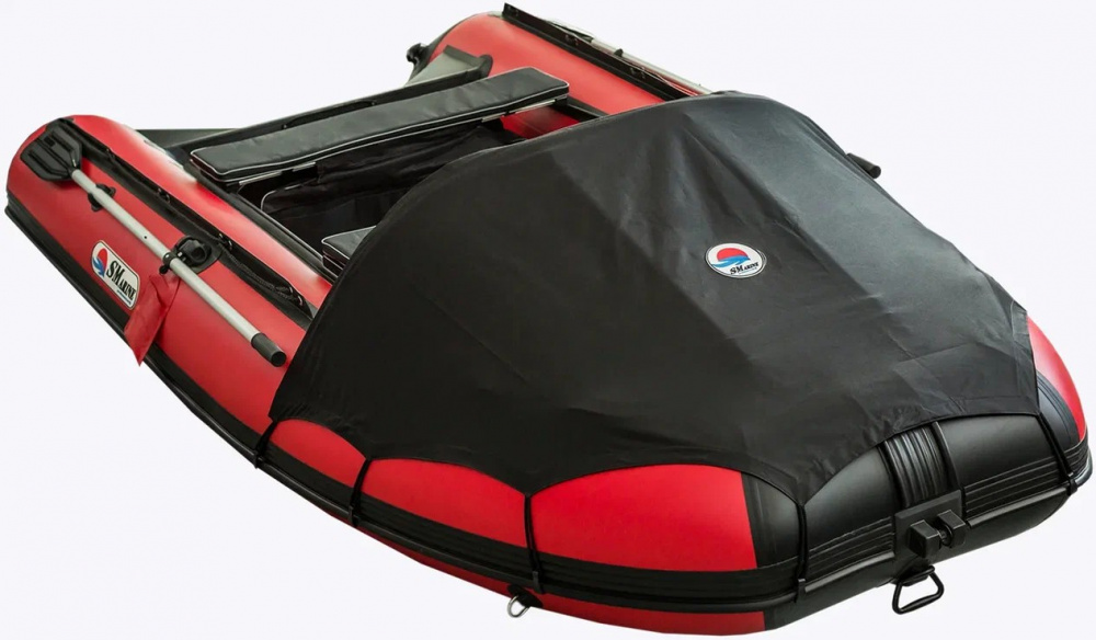 КОМПЛЕКТ НОСОВОГО ТЕНТА К ЛОДКЕ SMARINE SDP MAX 380 ЧЕРНЫЙ в Майкопе