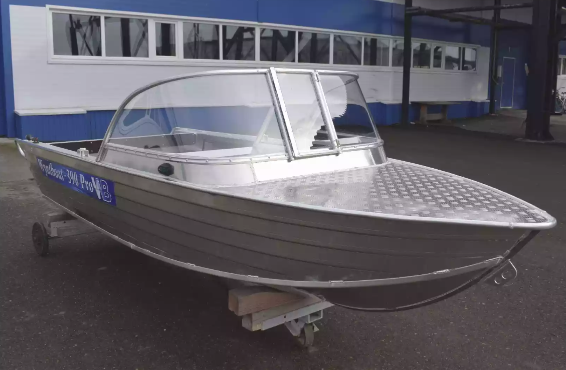 Алюминиевая лодка Wyatboat-390 Pro в Майкопе