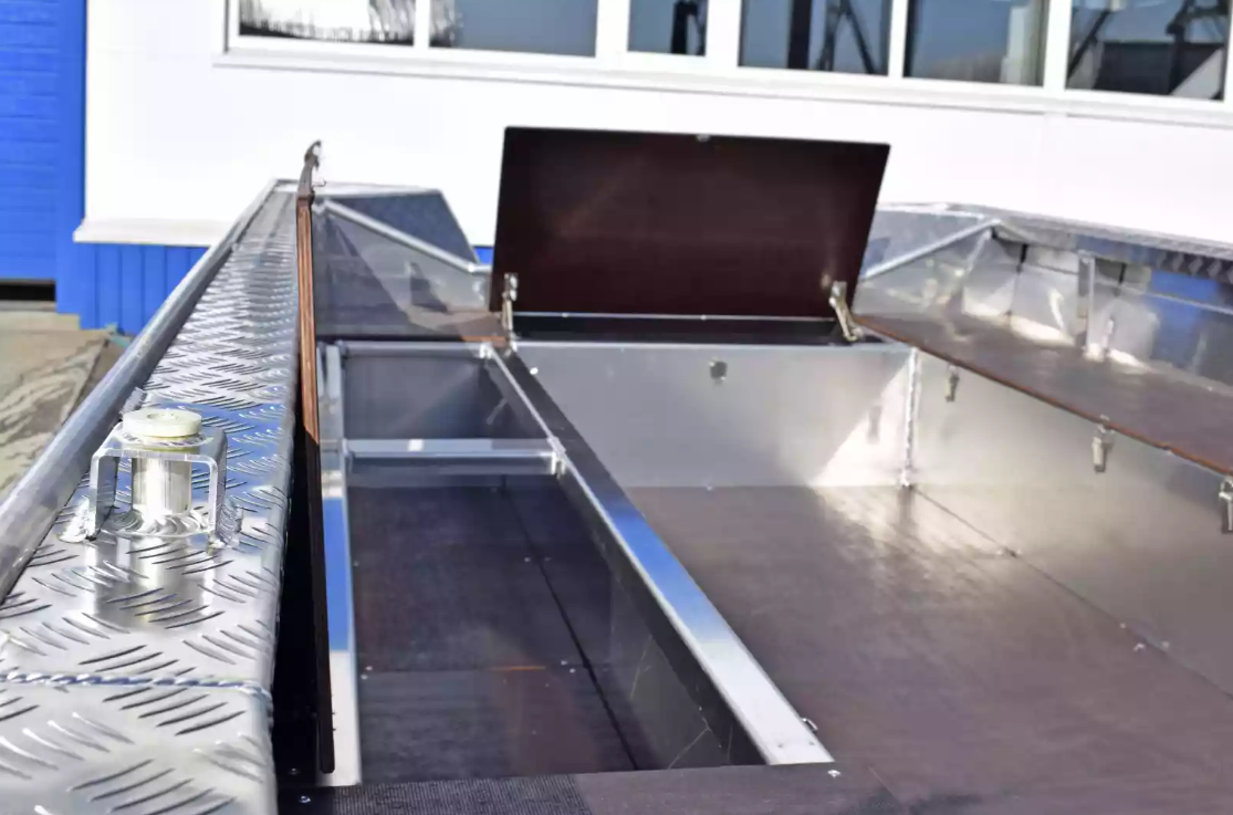 Алюминиевая лодка Wyatboat-490 Jonboat в Майкопе