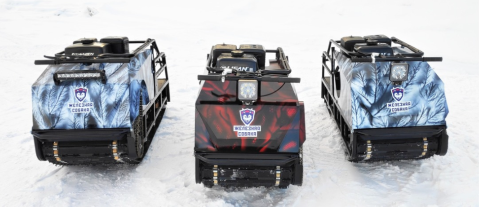 Мотобуксировщик Irondog (Железная собака) M500 15 Камуфляж Охотник в Майкопе