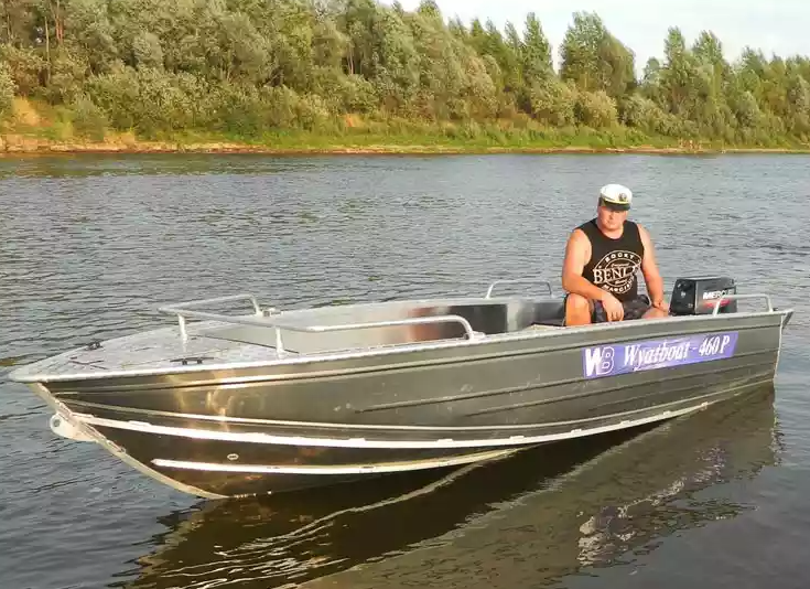 Алюминиевая лодка Wyatboat-460 P в Майкопе