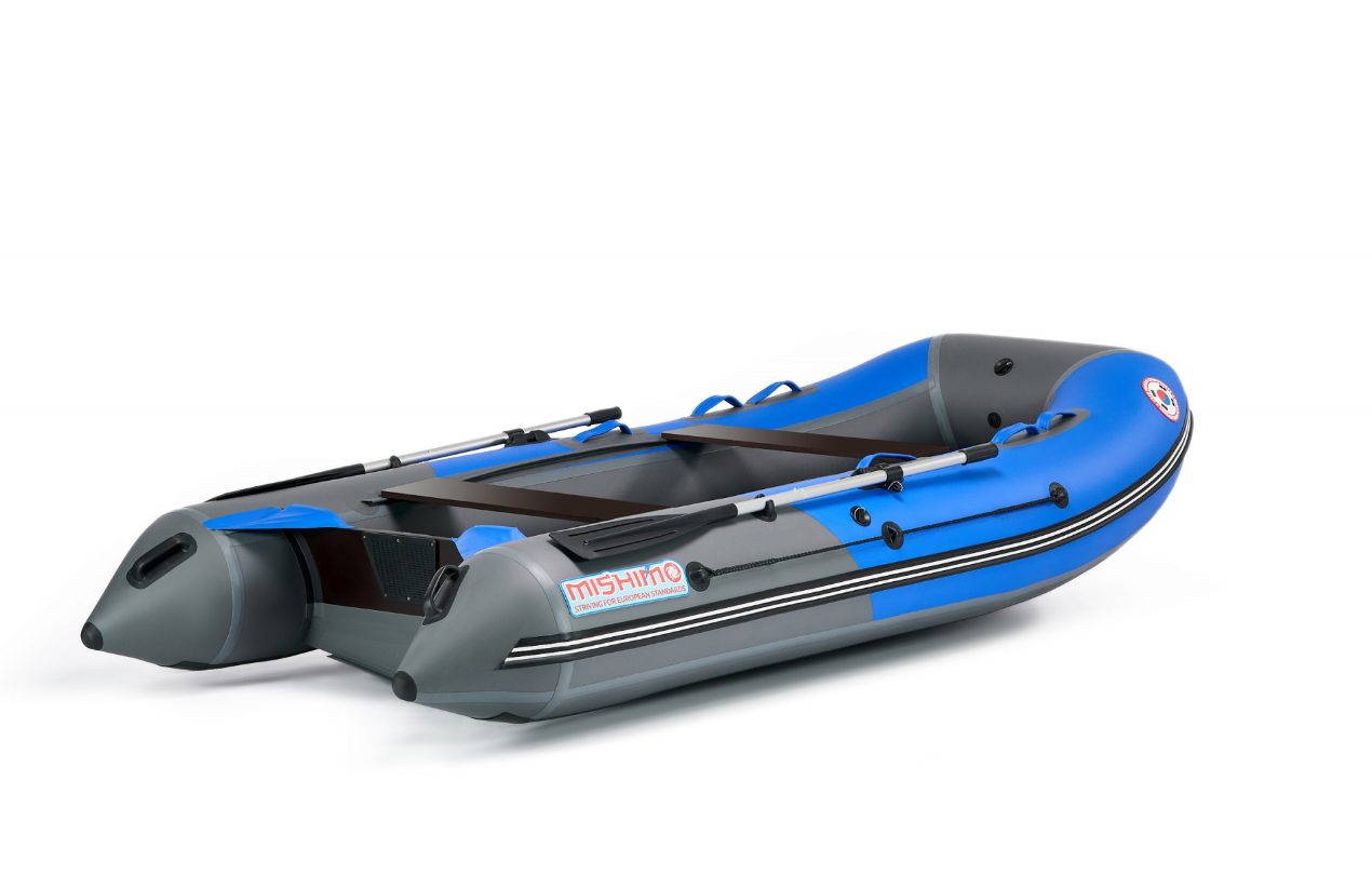 КОМПЛЕКТ ЛОДКА MISHIMO PRO 350 + ЛОДОЧНЫЙ МОТОР MARLIN MP 9.9 (15) AMHS PROLINE в Майкопе