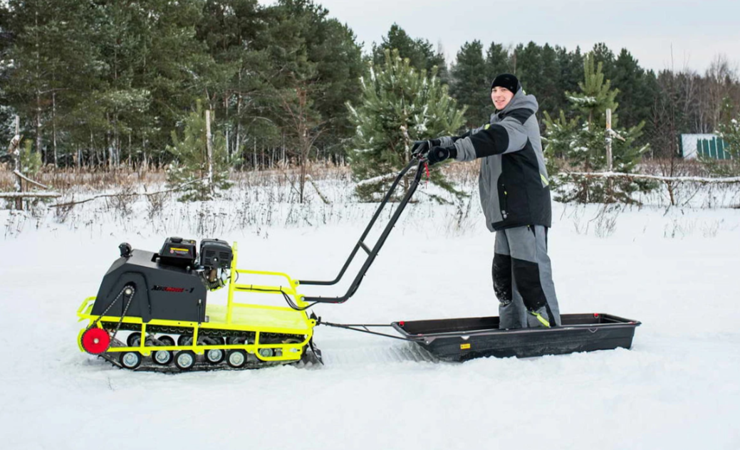 Мотобуксировщик Бурлак ХОЗЯИН-1 (капот металл) в Майкопе
