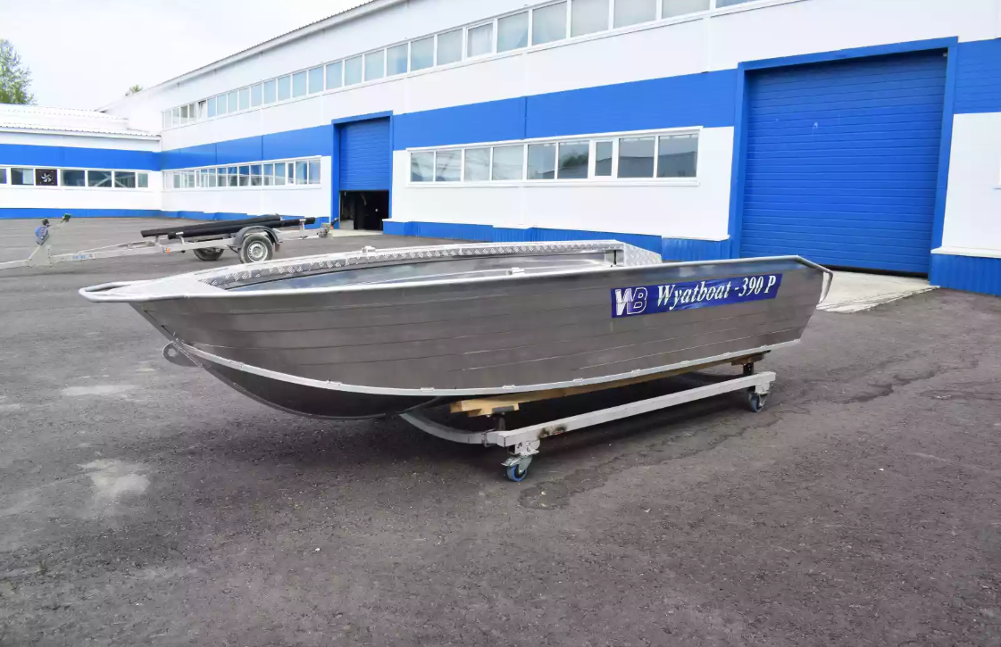 Алюминиевая лодка Wyatboat-390Р Увеличенный борт в Майкопе