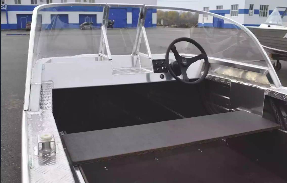 Алюминиевая лодка Wyatboat-390 Pro в Майкопе