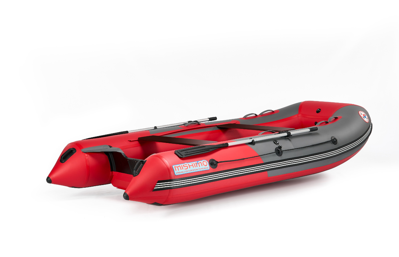 КОМПЛЕКТ ЛОДКА MISHIMO PRO 350 + ЛОДОЧНЫЙ МОТОР MARLIN MP 9.9 (15) AMHS PROLINE в Майкопе