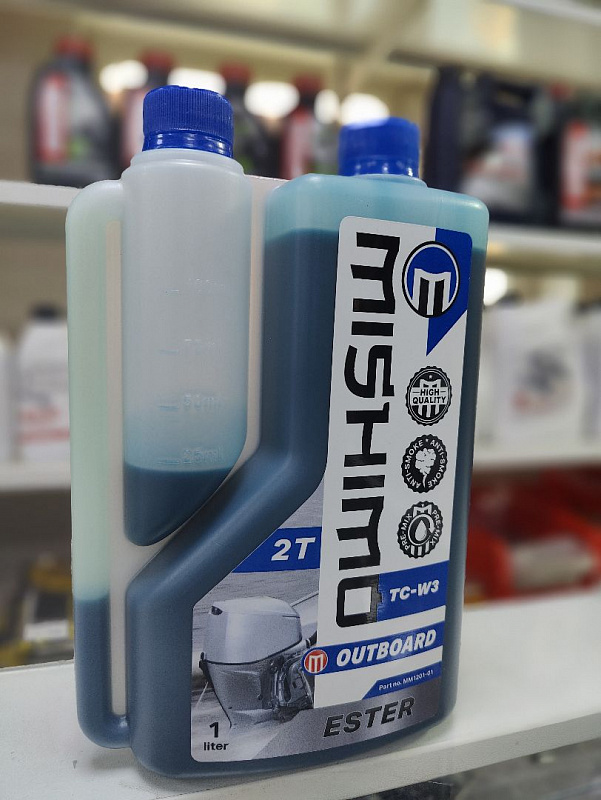 Масло MISHIMO 2T OUTBOARD (ESTER) полусинтетика 1 л в Майкопе