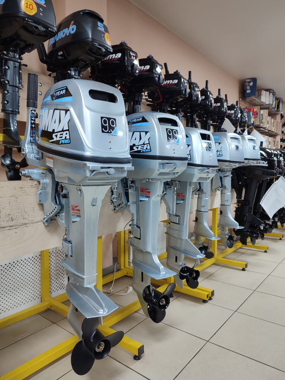 Лодочный мотор PROMAX SP5FHS (внешний бак 12 л) в Майкопе