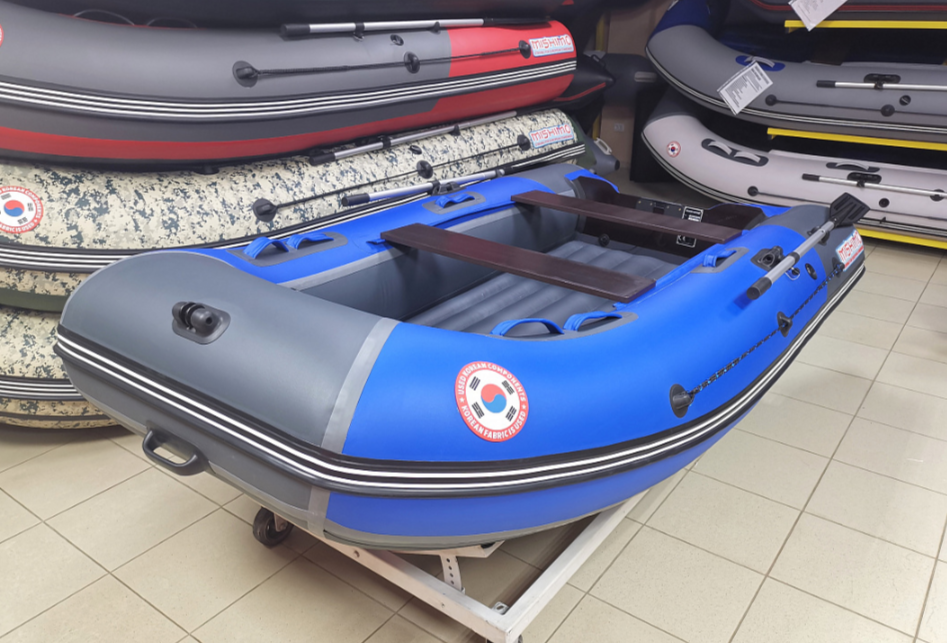 КОМПЛЕКТ Лодка MISHIMO PRO 350 + ЛОДОЧНЫЙ МОТОР MARLIN MP 9.9 (20) AMHS PRO в Майкопе