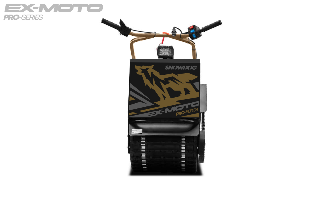 Мотобуксировщик EX-MOTO SNOWDOG S380 8л.с. в Майкопе