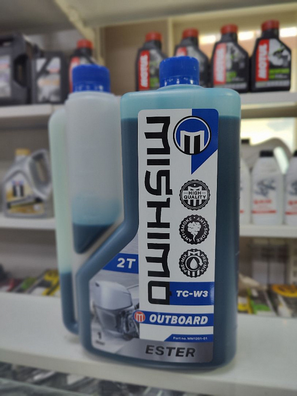 Масло MISHIMO 2T OUTBOARD (ESTER) полусинтетика 1 л в Майкопе