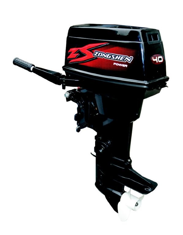 Лодочный мотор Zongshen T40 (+руль+пульт) в Майкопе