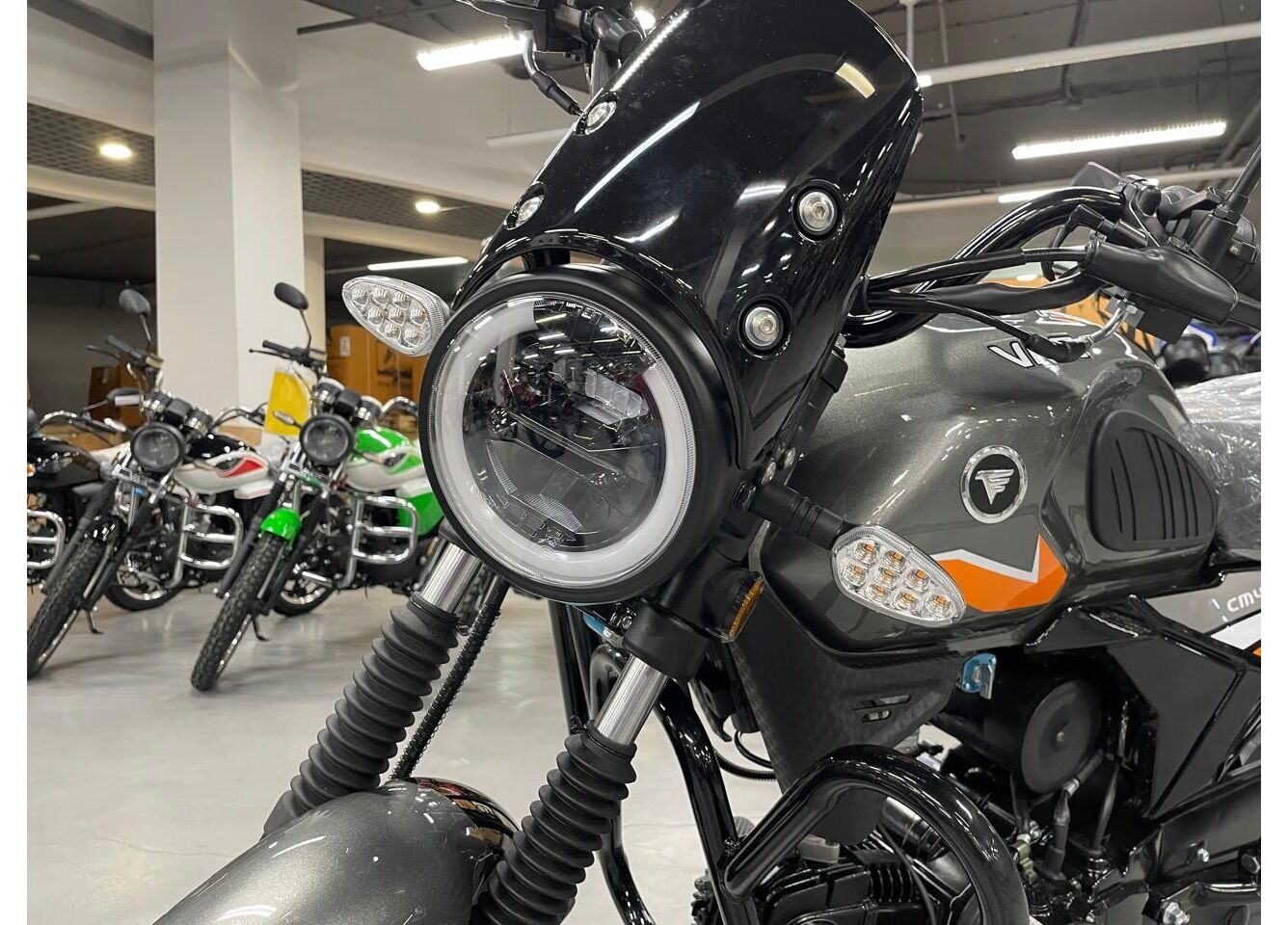 Мопед VMC NOVA 49сс (125сс) Led Full, дисковый тормоз, RKB RATO с баланс. валом, сигнализация в Майкопе