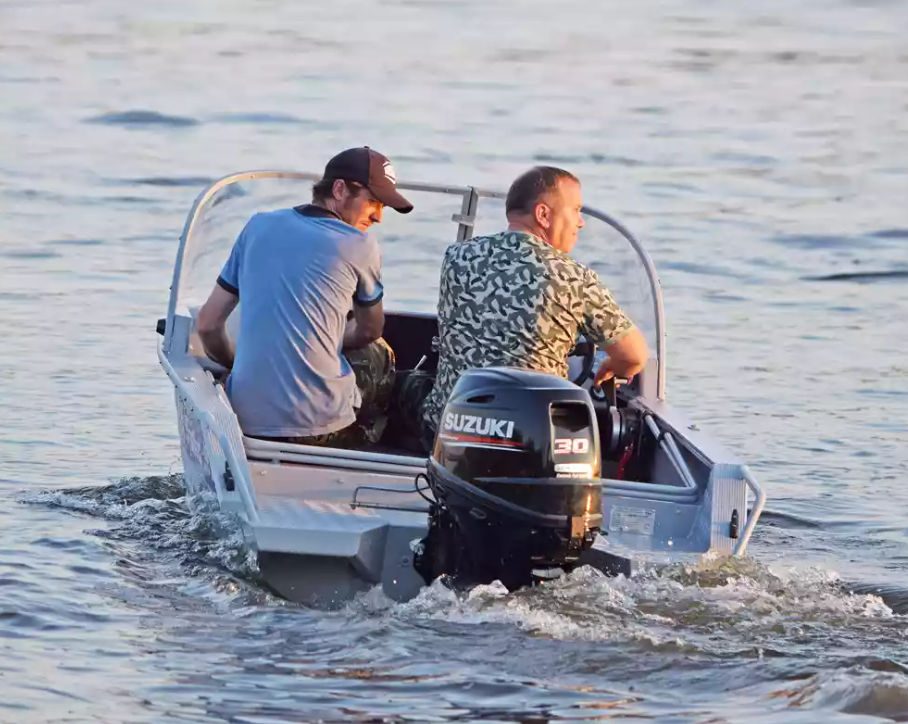 Алюминиевая лодка Wyatboat-390 DCM в Майкопе