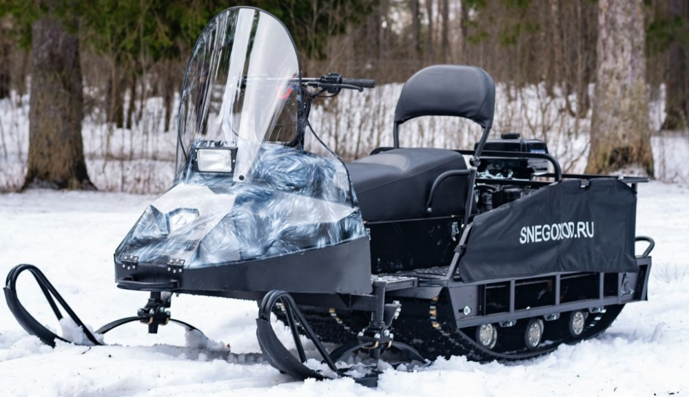 Миниснегоход Бурлак Егерь Экспедитор 18.5 л.с. , реверс, тормоз, капот белый в Майкопе
