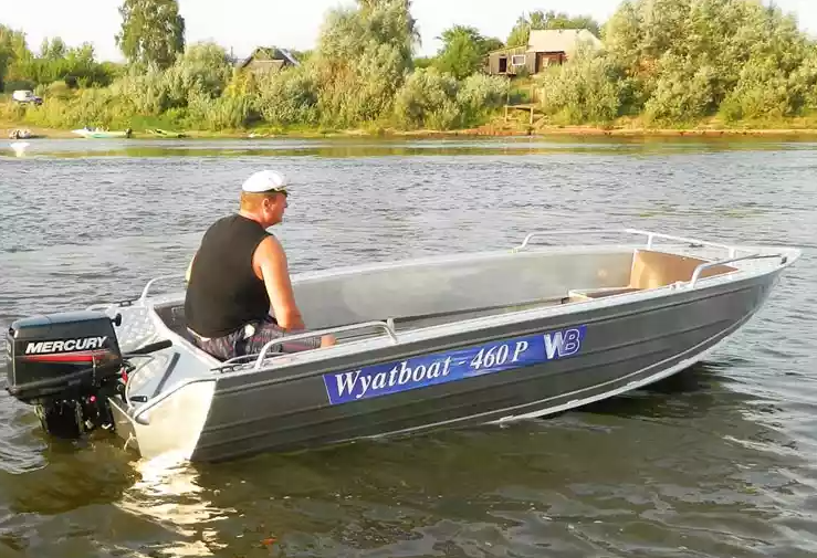 Алюминиевая лодка Wyatboat-460 P в Майкопе