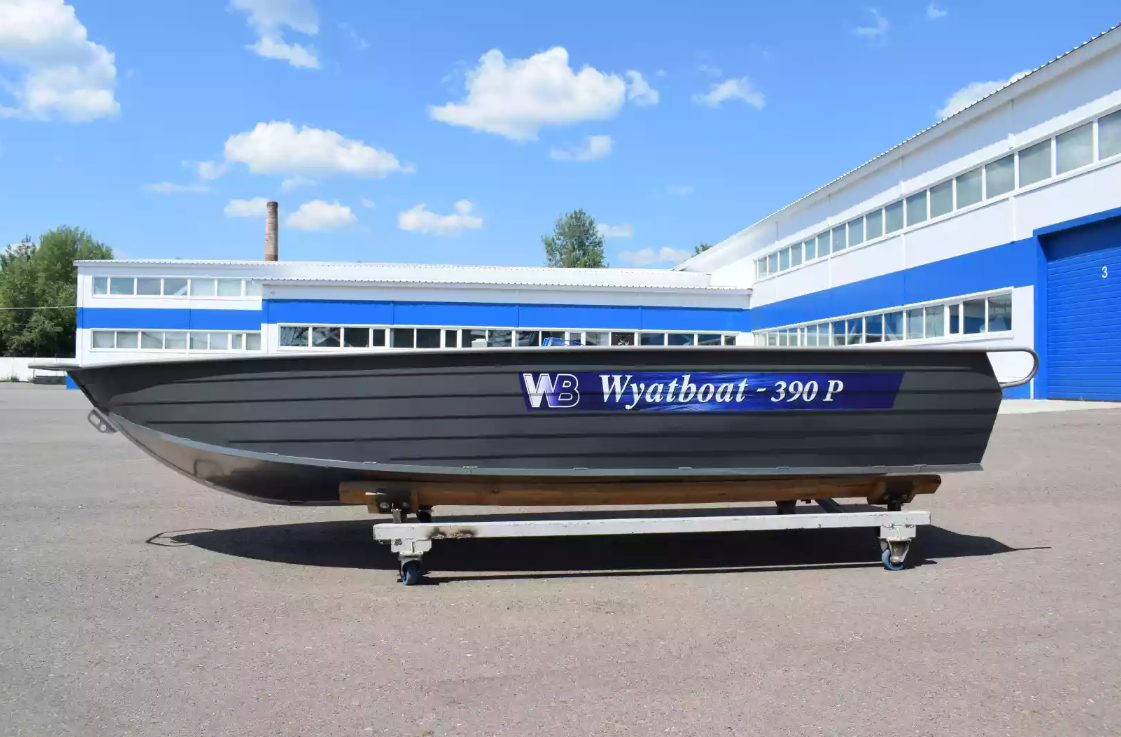 Алюминиевая лодка Wyatboat-390Р Fish в Майкопе
