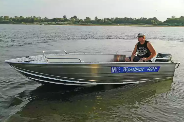 Алюминиевая лодка Wyatboat-460 P в Майкопе