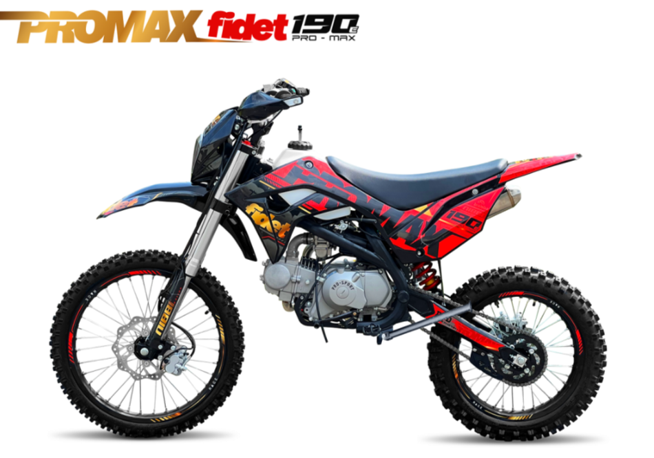 Мотоцикл (питбайк) PROMAX FIDET (ФАЙДЕТ) 190E MAX PRO LUX 19/16 в Майкопе