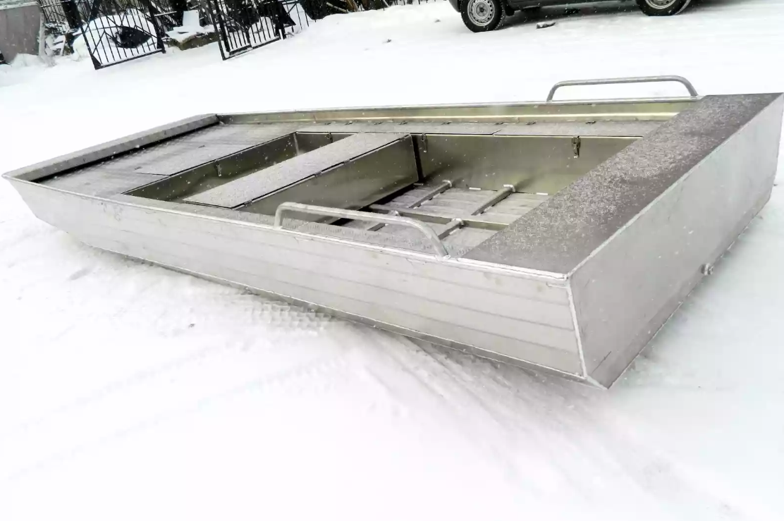 Алюминиевая лодка Wyatboat-390 Jonboat в Майкопе