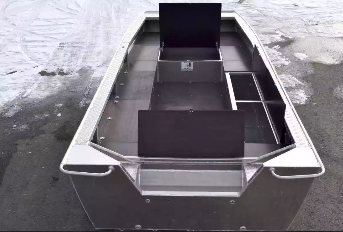 Алюминиевая лодка Wyatboat-490 Jonboat в Майкопе
