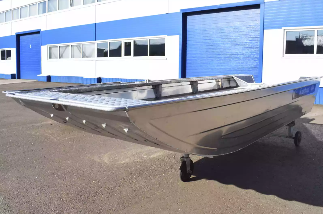 Алюминиевая лодка Wyatboat-490 Jonboat в Майкопе