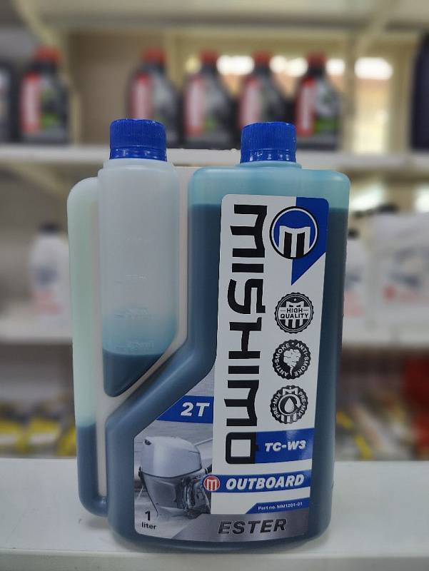 Масло MISHIMO 2T OUTBOARD (ESTER) полусинтетика 1 л в Майкопе