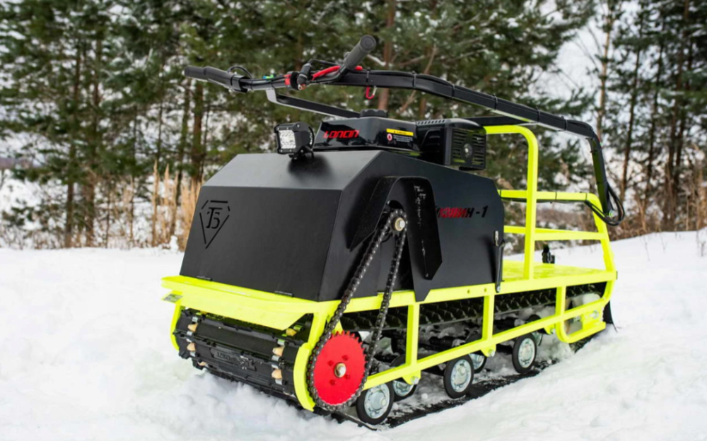 Мотобуксировщик Бурлак ХОЗЯИН-1 (капот металл) в Майкопе