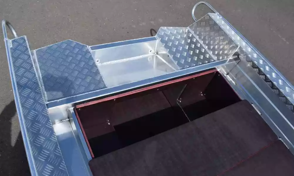 Алюминиевая лодка Wyatboat-390Р Fish в Майкопе