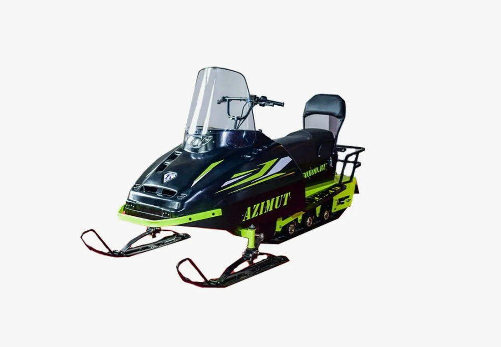 Миниснегоход Бурлак Азимут 20 л.с. , эл.запуск, реверс, тормоз гидравл, капот черный в Майкопе