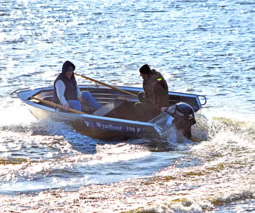 Алюминиевая лодка Wyatboat-390 P в Майкопе