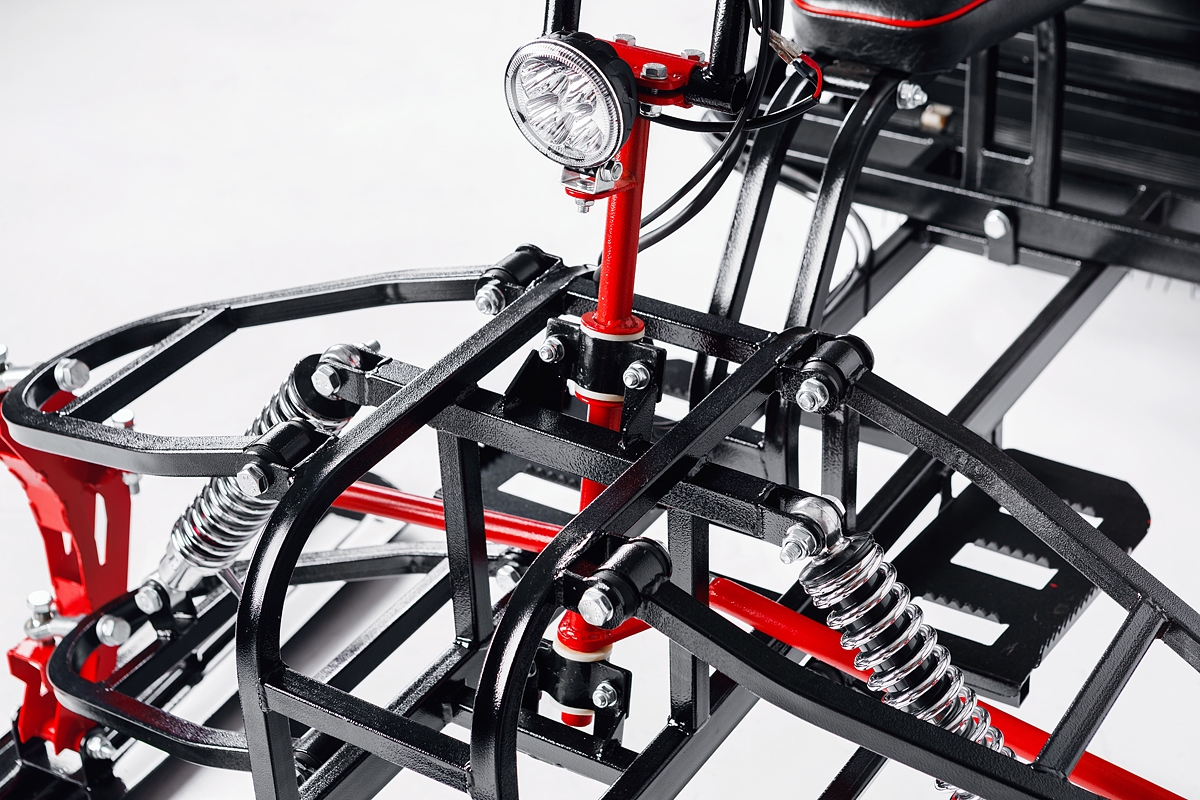 Лыжный модуль IKUDZO TERRAIN с подогревом ручек металлические лыжи в Майкопе