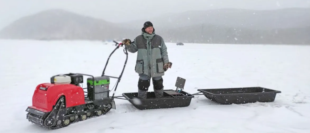 Мотобуксировщик PAXUS 500 9 л.с. HONDA в Майкопе