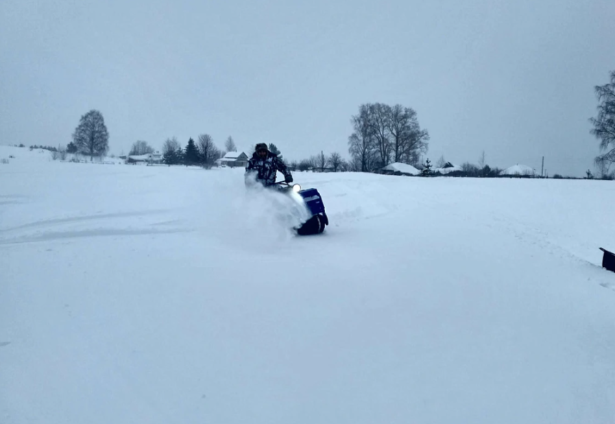 Мотобуксировщик Альбатрос-XLV 9 тележки, 1450 мм в Майкопе