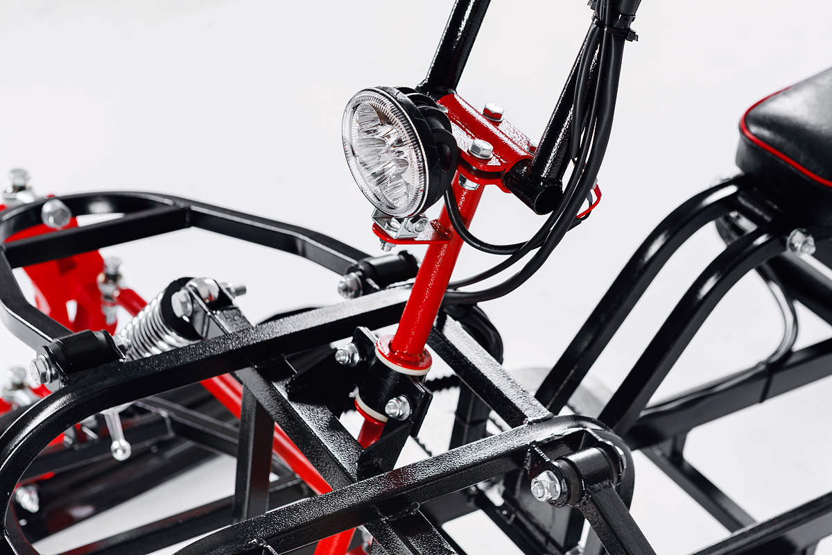 Лыжный модуль IKUDZO TERRAIN с подогревом ручек металлические лыжи в Майкопе