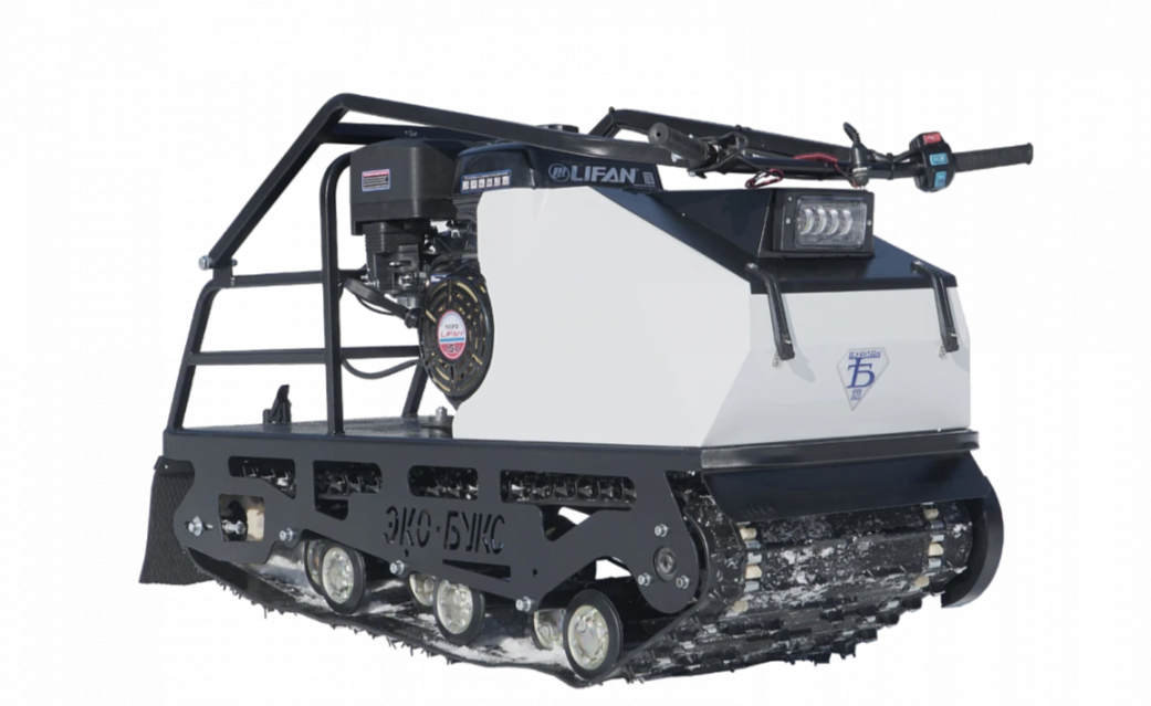 Мотобуксировщик ЭКО-букс V.2 15 л.с. (катковая подвеска, передний привод, длина 1450 мм) в Майкопе