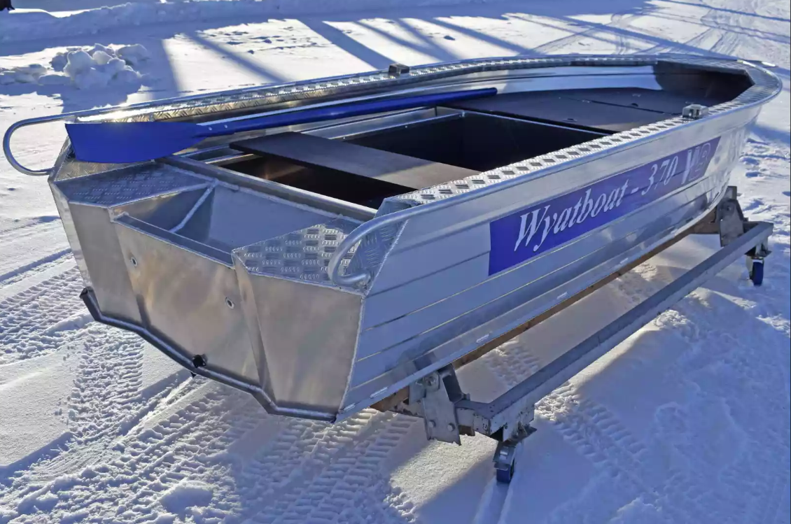 Алюминиевая лодка Wyatboat-370 Р FISH в Майкопе