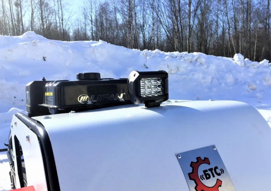 Мотобуксировщик БТС «STANDART PRO»  500/15 э/зап. LIFAN PRO(216 Ватт) в Майкопе