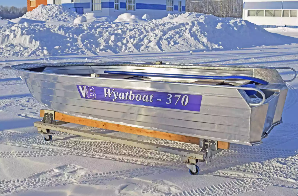 Алюминиевая лодка Wyatboat-370 Р FISH в Майкопе