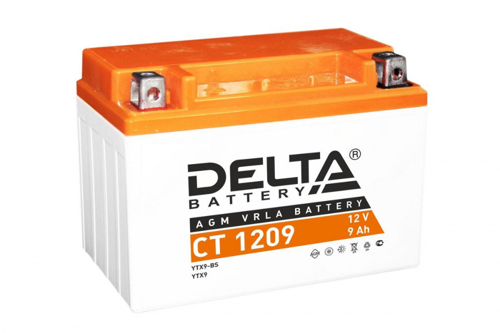Аккумулятор Delta CT 1209 (12V / 9Ah) в Майкопе