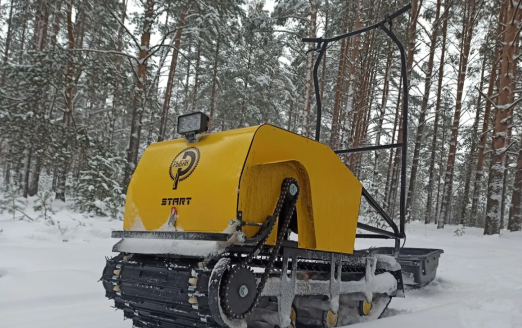 Мотобуксировщик РЫБАК СТАРТ Lifan 15 л.с. (металлический капот) в Майкопе