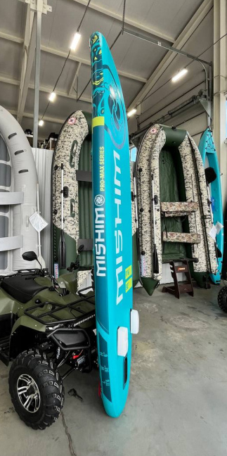 SUP (САП) Доска MISHIMO PRO-MAX Light Teal 11,6’ (355см) в Майкопе